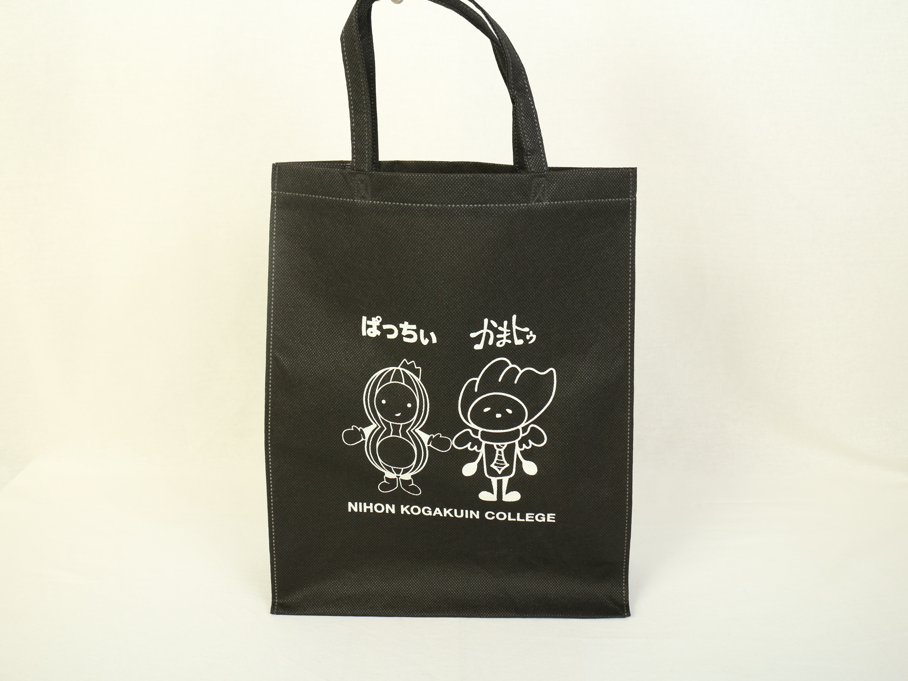 東京の専門学校様のキャラクターを印刷したオリジナル不織布